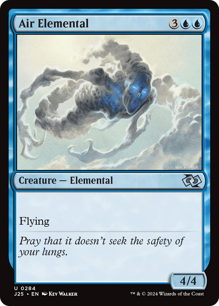 Air Elemental [Foundations Jumpstart] | Jomio and Rueliete's Cards and Comics