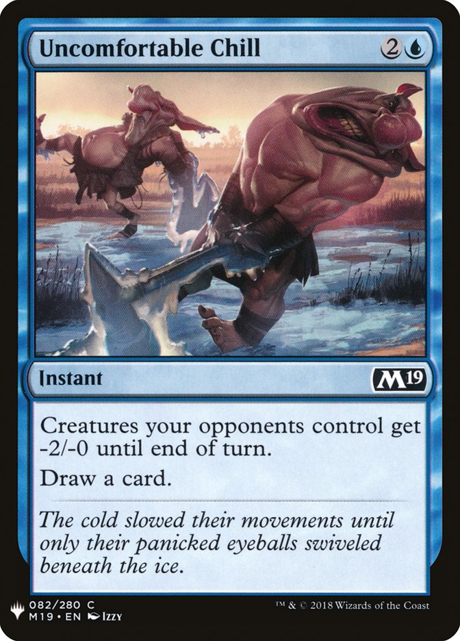 Uncomfortable Chill [Mystery Booster] | Jomio and Rueliete's Cards and Comics
