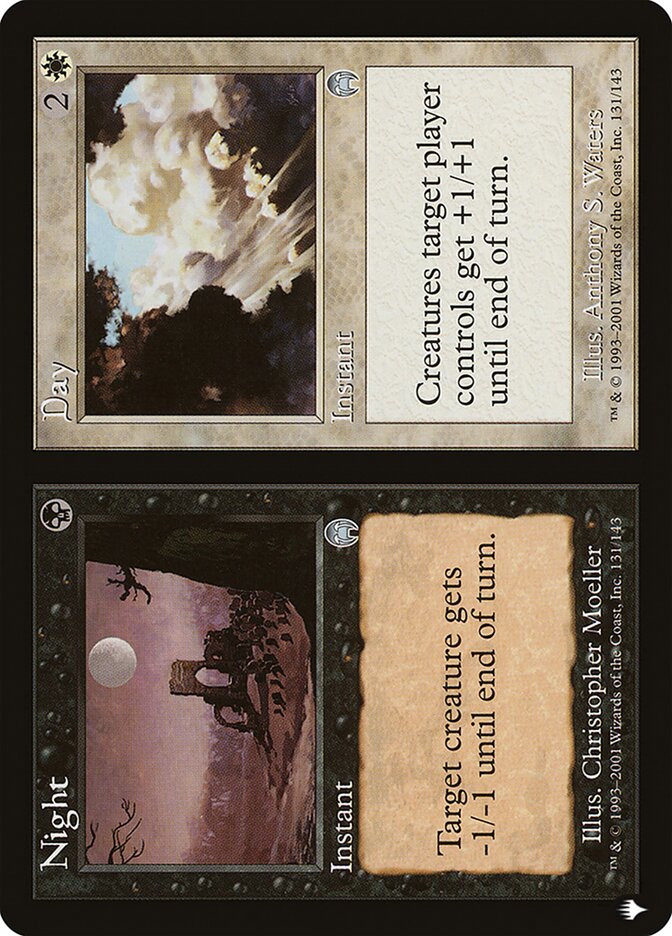 Night // Day [The List] | Jomio and Rueliete's Cards and Comics