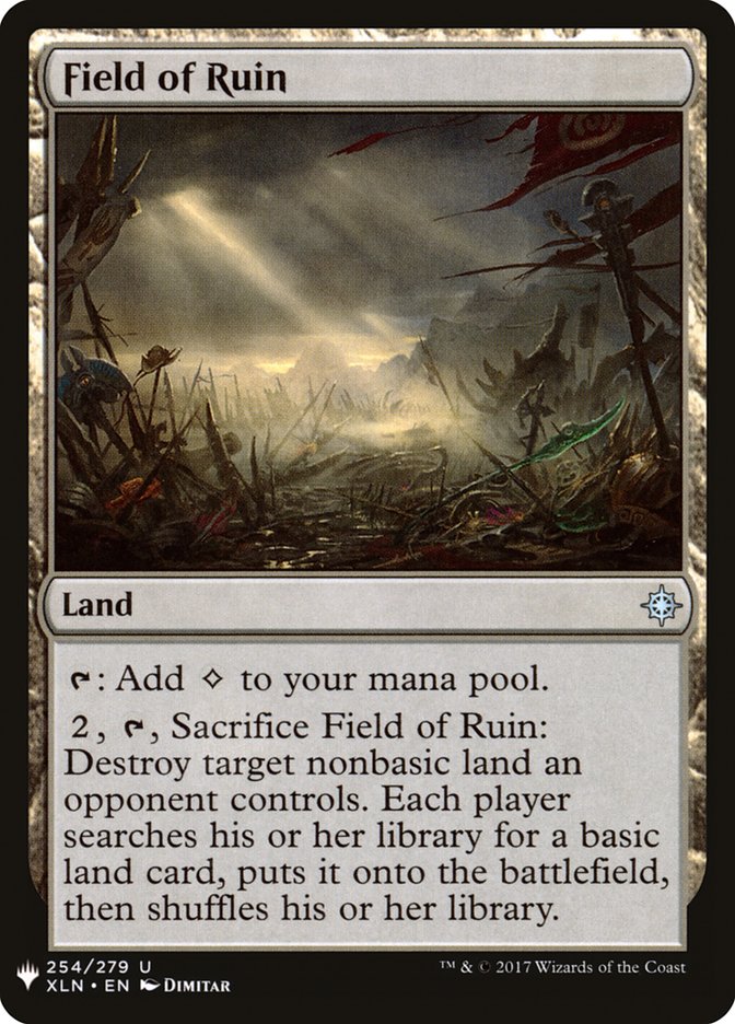 Field of Ruin [Mystery Booster] | Jomio and Rueliete's Cards and Comics