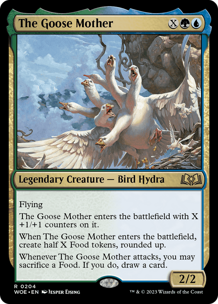 The Goose Mother [Wilds of Eldraine] | Jomio and Rueliete's Cards and Comics