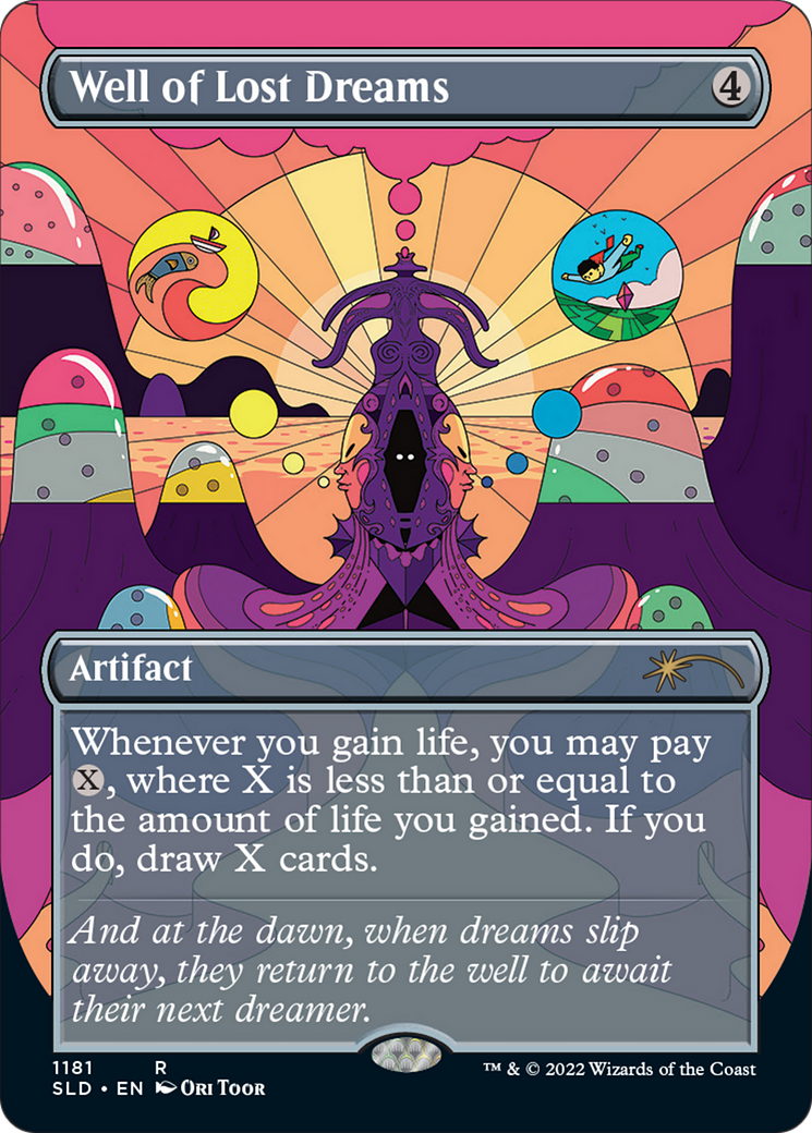 Well of Lost Dreams (1181) (Borderless) [Secret Lair Drop Series] | Jomio and Rueliete's Cards and Comics