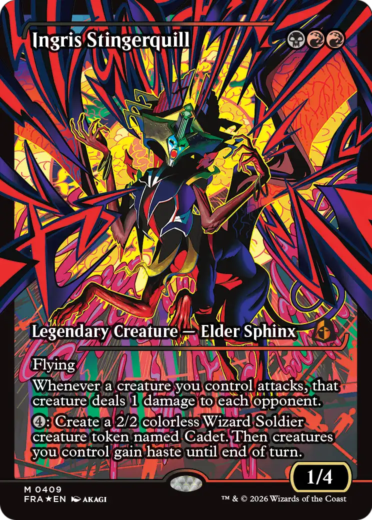 Ingris Stingerquill (Showcase) (0409) [Reality Fracture] | Jomio and Rueliete's Cards and Comics