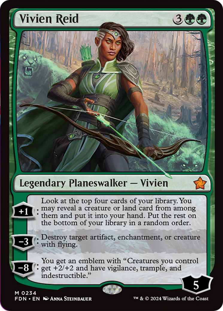 Vivien Reid [Foundations] | Jomio and Rueliete's Cards and Comics