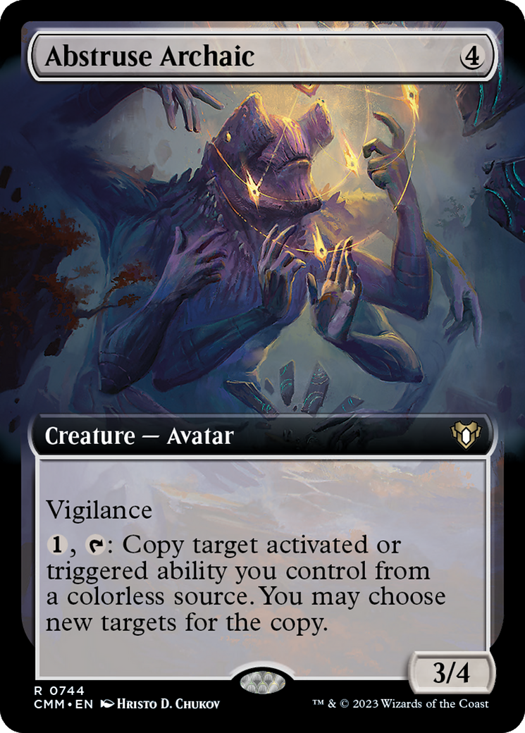 Abstruse Archaic (Extended Art) [Commander Masters] | Jomio and Rueliete's Cards and Comics