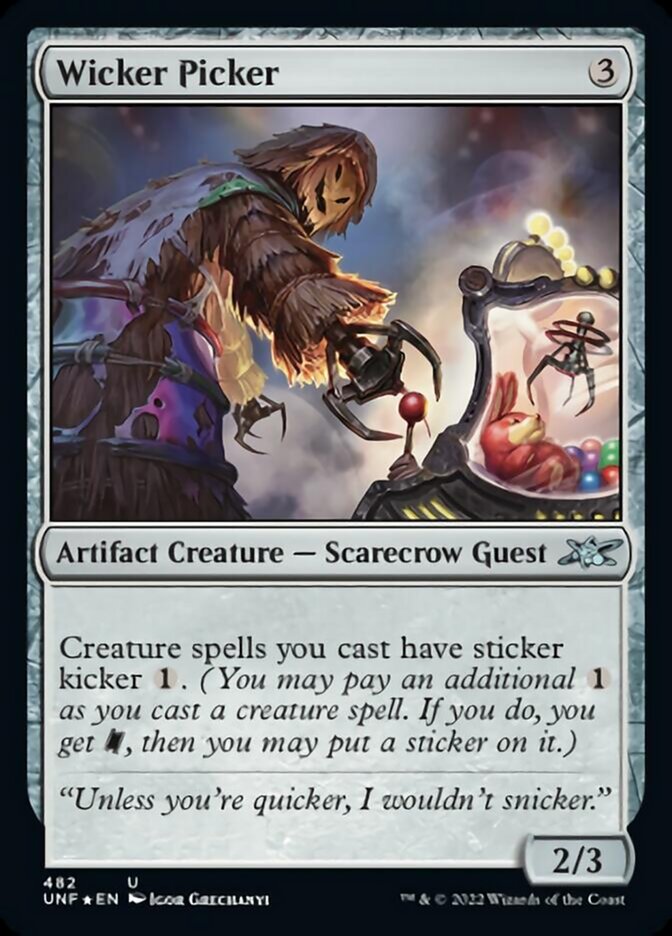 Wicker Picker (Galaxy Foil) [Unfinity] | Jomio and Rueliete's Cards and Comics