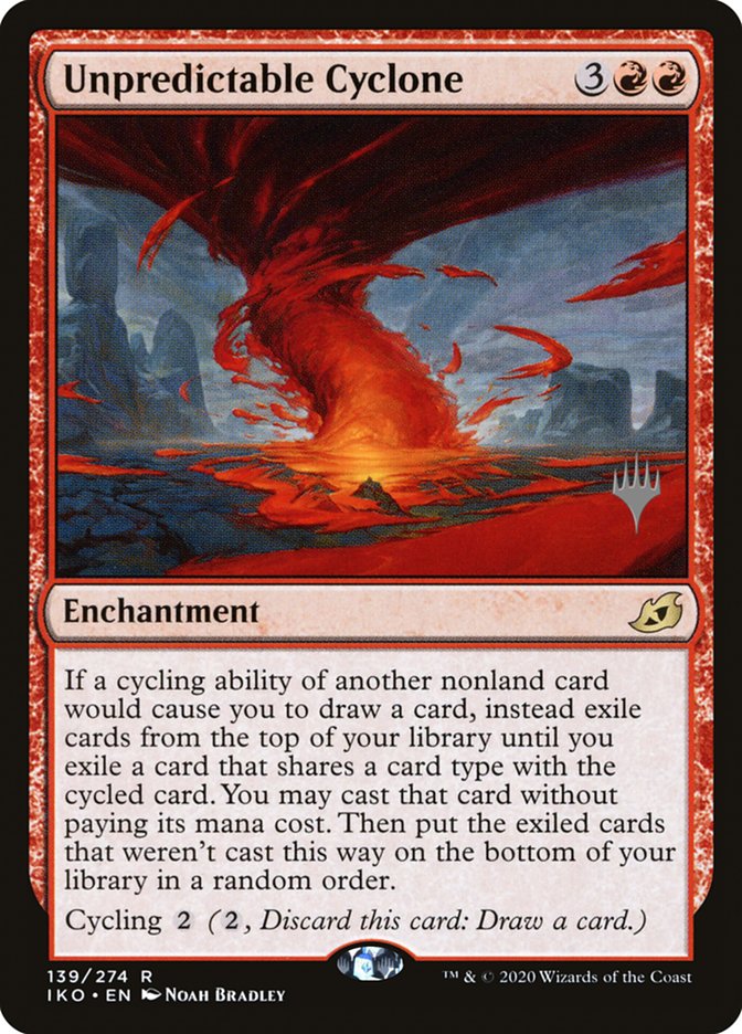 Unpredictable Cyclone (Promo Pack) [Ikoria: Lair of Behemoths Promos] | Jomio and Rueliete's Cards and Comics