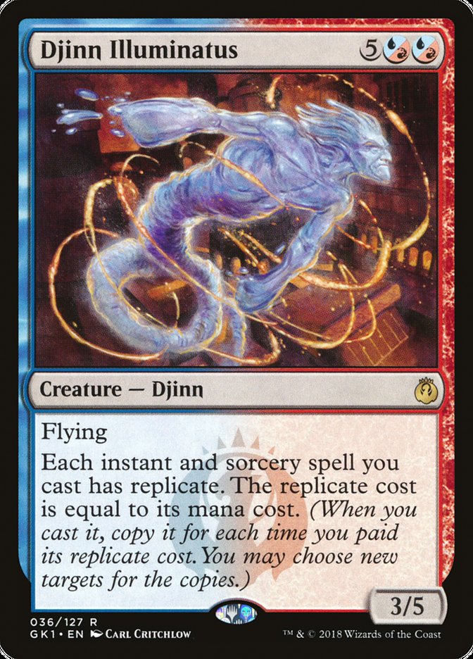 Djinn Illuminatus [Guilds of Ravnica Guild Kit] | Jomio and Rueliete's Cards and Comics