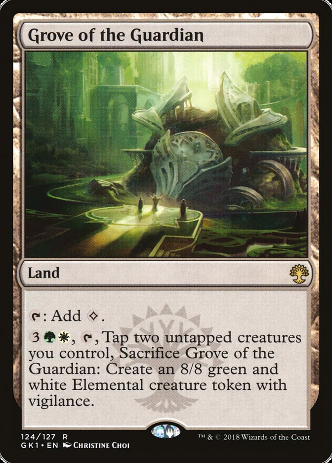 Grove of the Guardian [Guilds of Ravnica Guild Kit] | Jomio and Rueliete's Cards and Comics