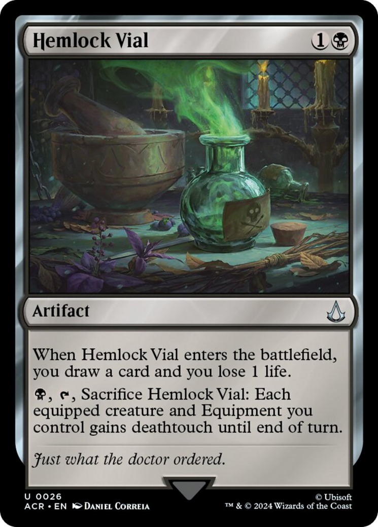 Hemlock Vial [Assassin's Creed] | Jomio and Rueliete's Cards and Comics
