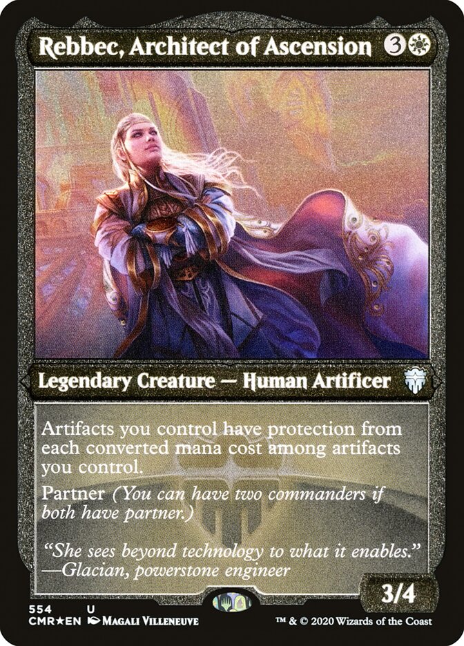 Rebbec, Architect of Ascension (Etched) [Commander Legends] | Jomio and Rueliete's Cards and Comics