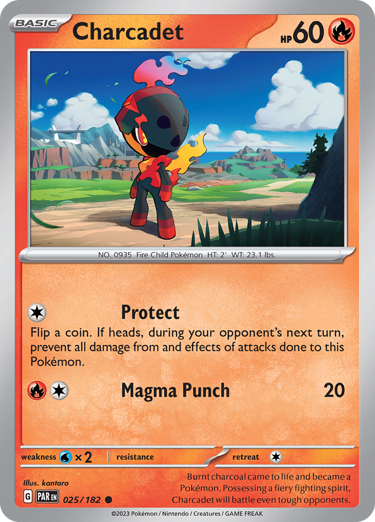 Charcadet (025/182) [Scarlet & Violet: Paradox Rift] | Jomio and Rueliete's Cards and Comics