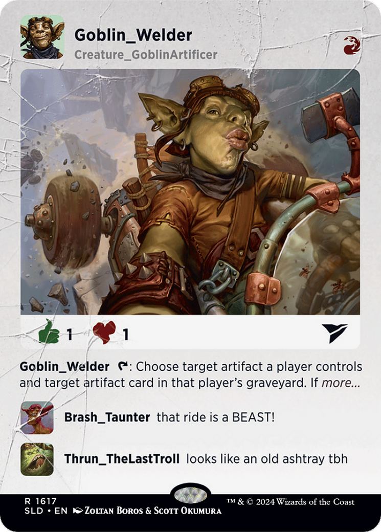 Goblin Welder [Secret Lair Drop Series] | Jomio and Rueliete's Cards and Comics