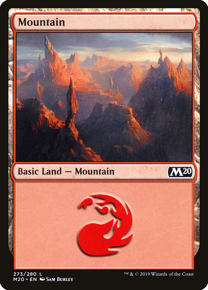 Mountain (273) [Core Set 2020] | Jomio and Rueliete's Cards and Comics