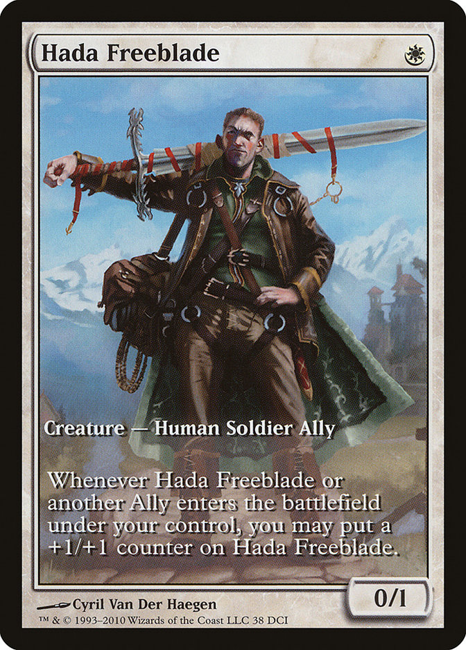 Hada Freeblade (Extended Art) [Worldwake Promos] | Jomio and Rueliete's Cards and Comics