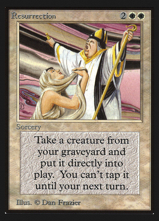 Resurrection [International Collectors' Edition] | Jomio and Rueliete's Cards and Comics