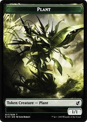 Plant // Snake Double-Sided Token [Commander 2019 Tokens] | Jomio and Rueliete's Cards and Comics