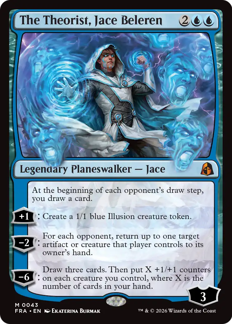 The Theorist, Jace Beleren [Reality Fracture] | Jomio and Rueliete's Cards and Comics