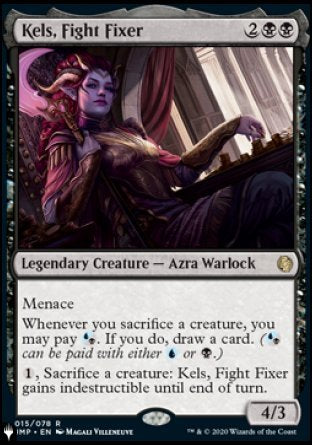 Kels, Fight Fixer [The List] | Jomio and Rueliete's Cards and Comics
