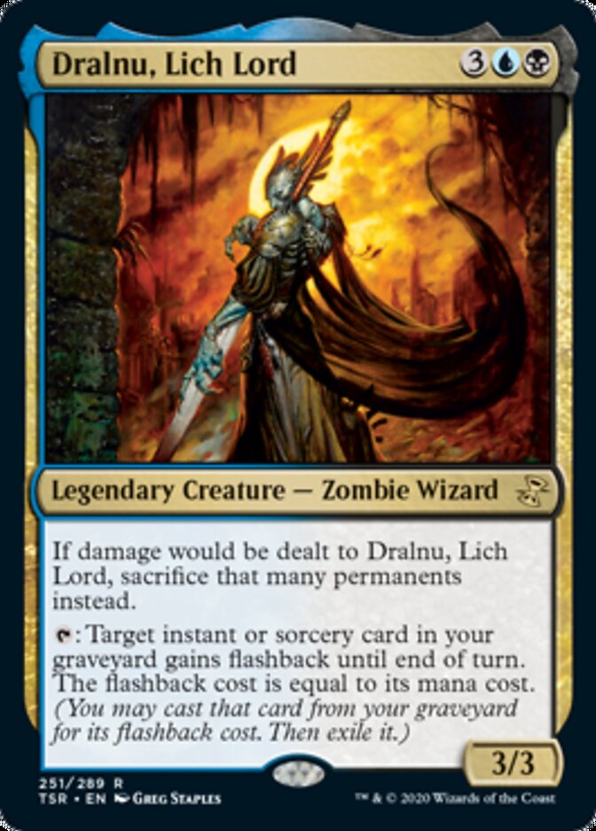 Dralnu, Lich Lord [Time Spiral Remastered] | Jomio and Rueliete's Cards and Comics