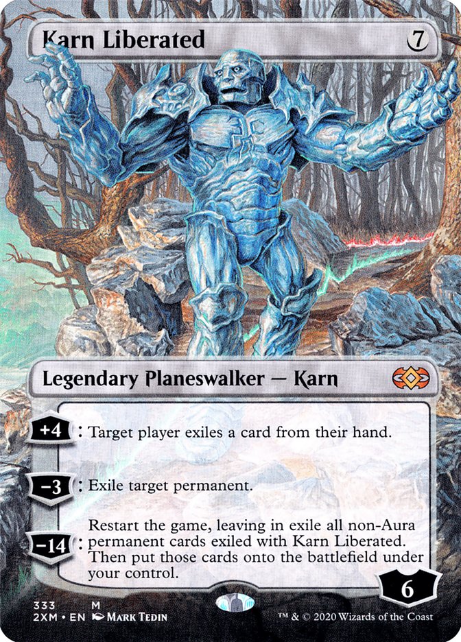 Karn Liberated (Toppers) [Double Masters] | Jomio and Rueliete's Cards and Comics