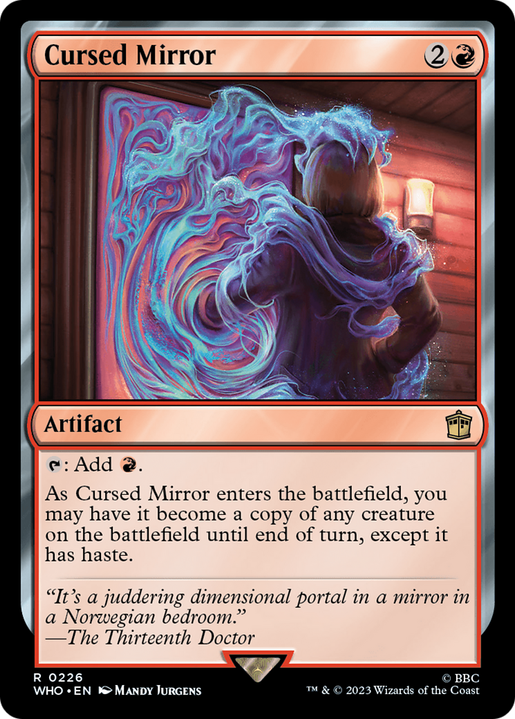 Cursed Mirror [Doctor Who] | Jomio and Rueliete's Cards and Comics