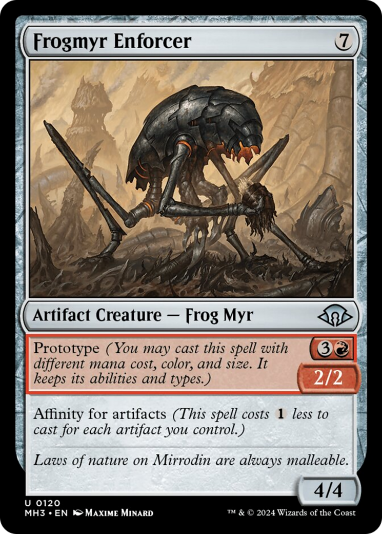 Frogmyr Enforcer [Modern Horizons 3] | Jomio and Rueliete's Cards and Comics