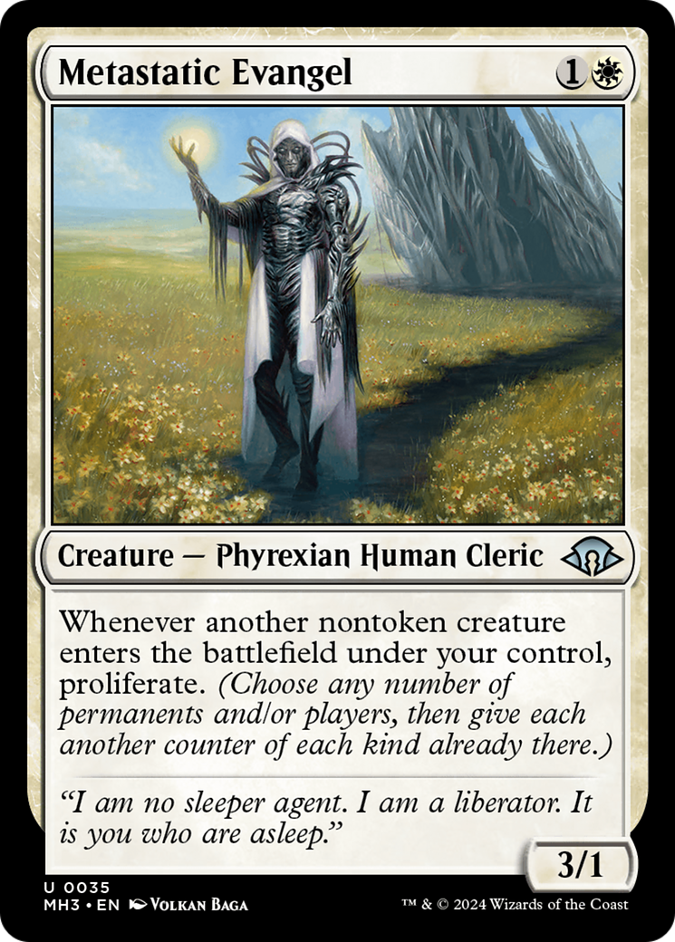 Metastatic Evangel [Modern Horizons 3] | Jomio and Rueliete's Cards and Comics
