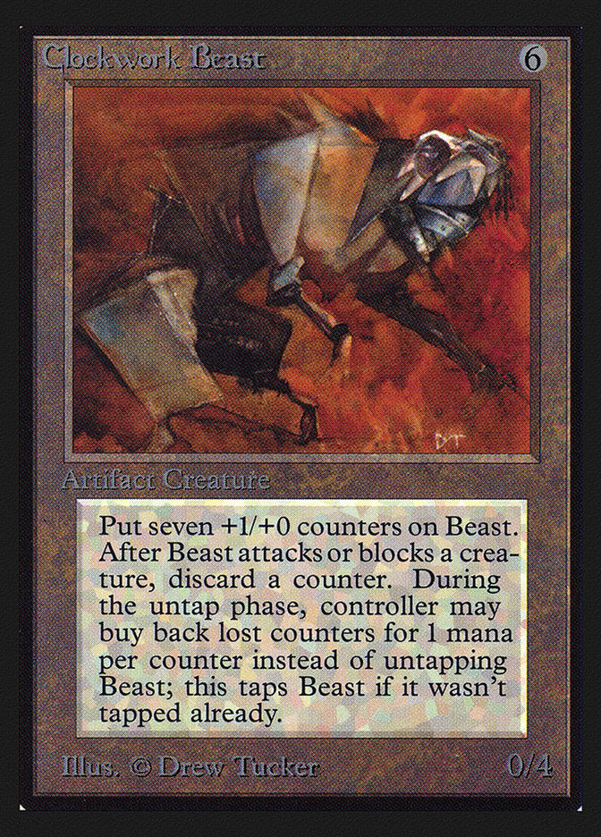 Clockwork Beast [International Collectors' Edition] | Jomio and Rueliete's Cards and Comics