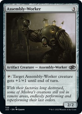 Assembly-Worker [Jumpstart 2022] | Jomio and Rueliete's Cards and Comics