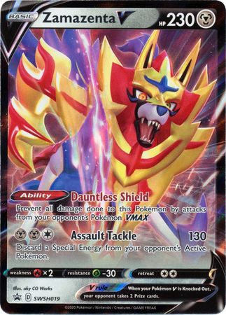 Zamazenta V (SWSH019) [Sword & Shield: Black Star Promos] | Jomio and Rueliete's Cards and Comics