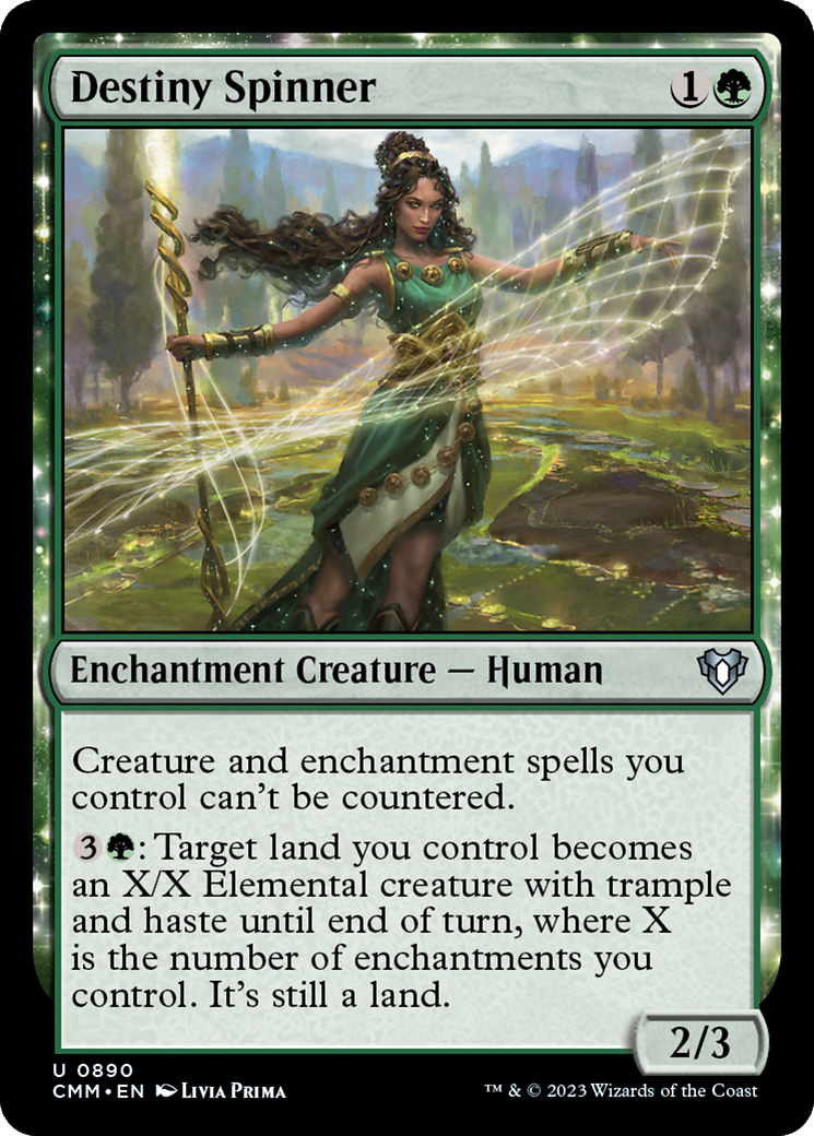Destiny Spinner [Commander Masters] | Jomio and Rueliete's Cards and Comics