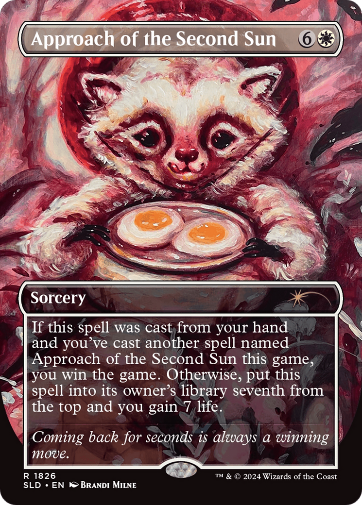 Approach of the Second Sun (Rainbow Foil) [Secret Lair Drop Series] | Jomio and Rueliete's Cards and Comics