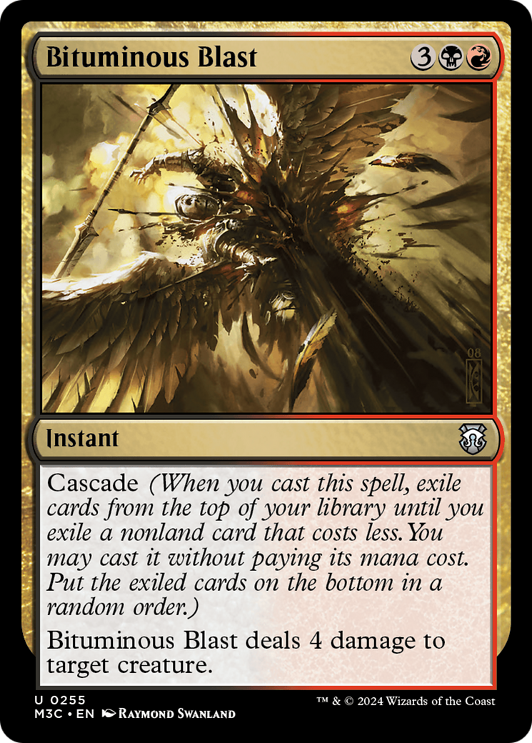Bituminous Blast (Ripple Foil) [Modern Horizons 3 Commander] | Jomio and Rueliete's Cards and Comics