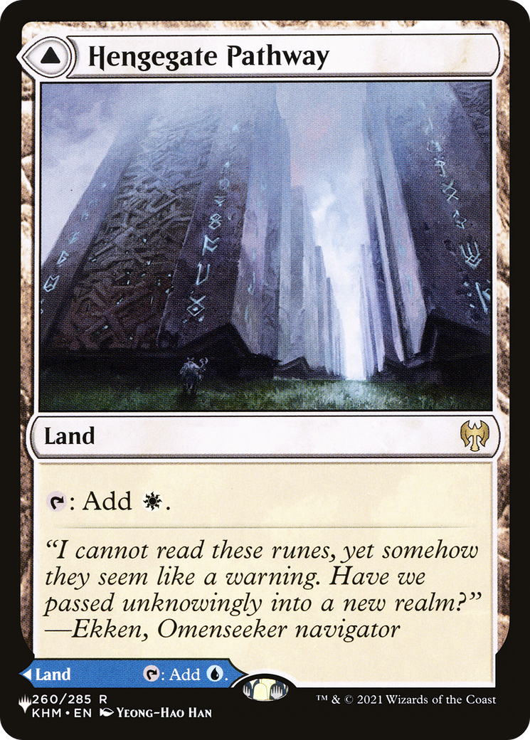 Hengegate Pathway // Mistgate Pathway [Secret Lair: From Cute to Brute] | Jomio and Rueliete's Cards and Comics