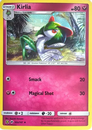 Kirlia (92a/147) [Alternate Art Promos] | Jomio and Rueliete's Cards and Comics