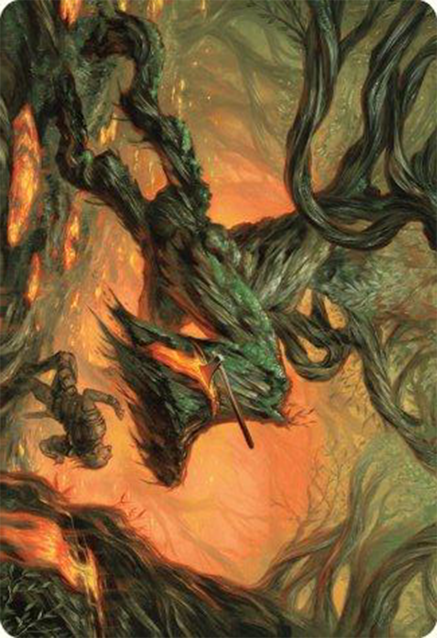 Stump Stomp Art Card [Modern Horizons 3 Art Series] | Jomio and Rueliete's Cards and Comics