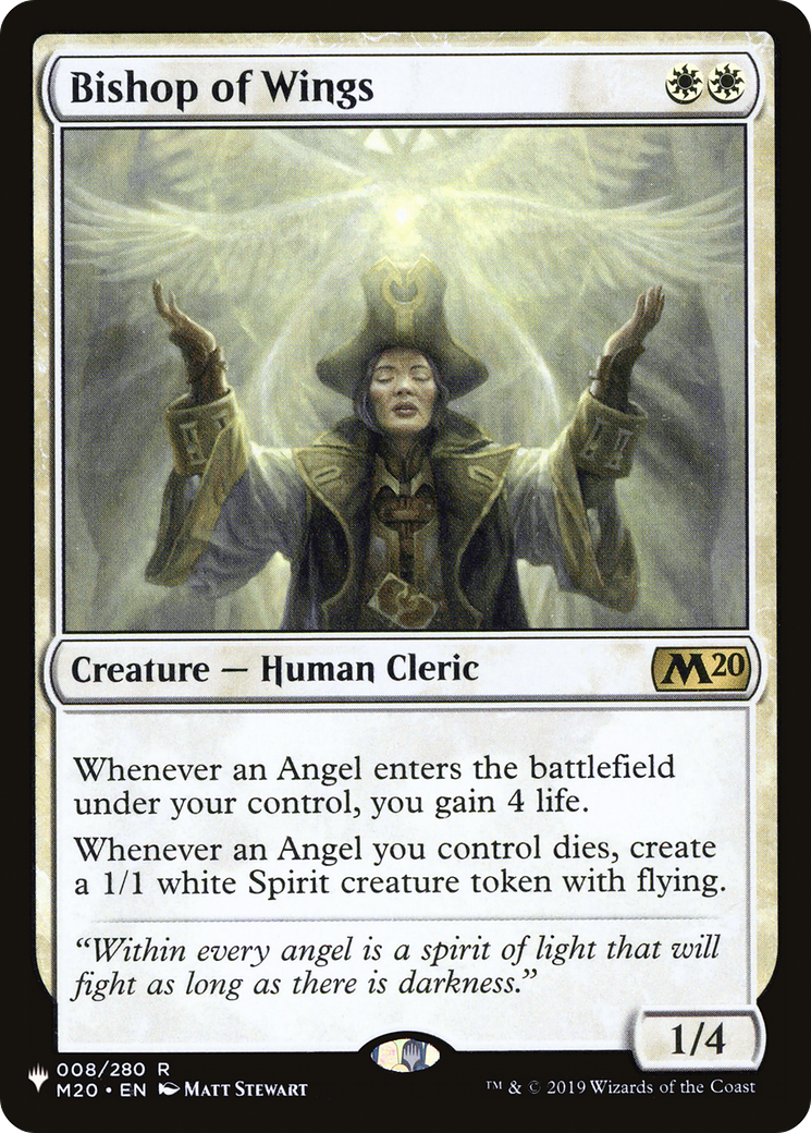 Bishop of Wings [Secret Lair: Angels] | Jomio and Rueliete's Cards and Comics