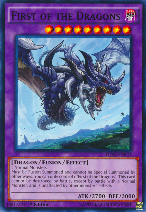 First of the Dragons [LDK2-ENK41] Common | Jomio and Rueliete's Cards and Comics