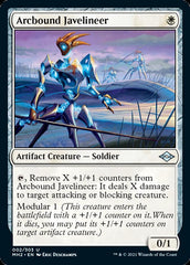 Arcbound Javelineer [Modern Horizons 2] | Jomio and Rueliete's Cards and Comics