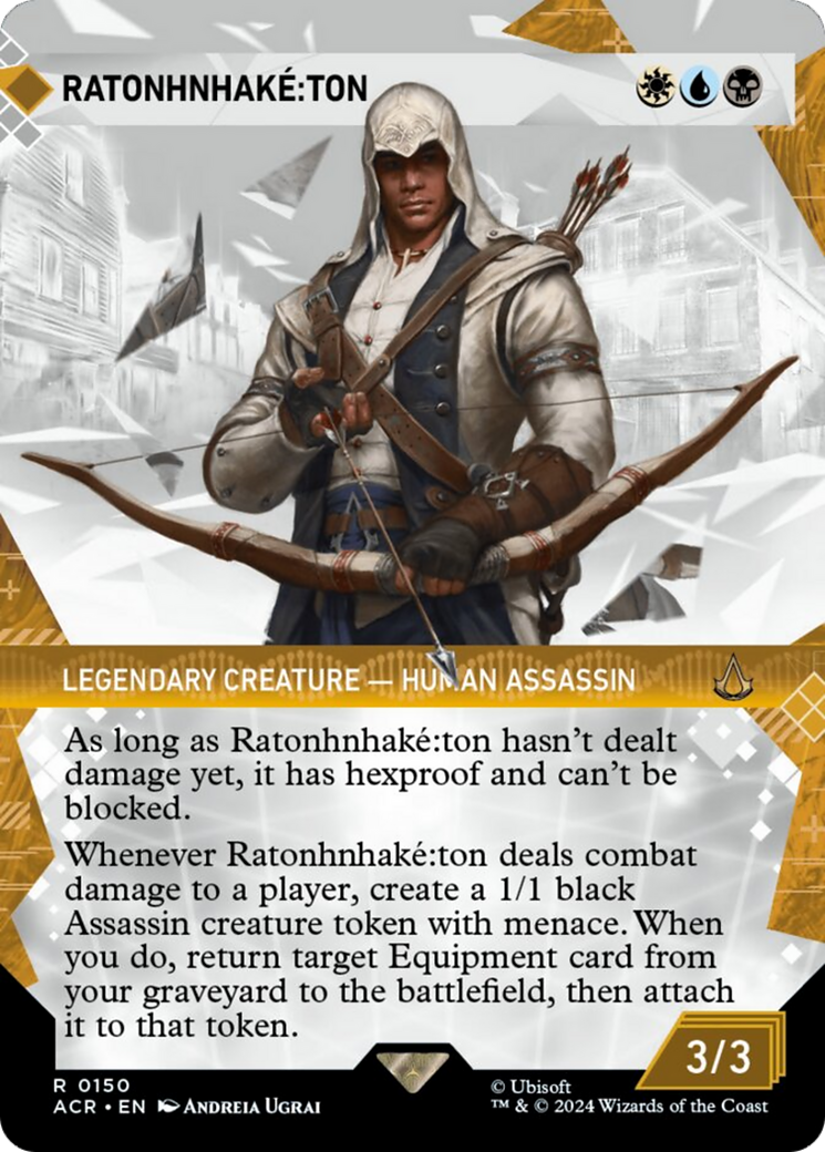Ratonhnhake:ton (Showcase) [Assassin's Creed] | Jomio and Rueliete's Cards and Comics