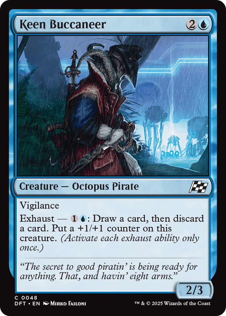 Keen Buccaneer [Aetherdrift] | Jomio and Rueliete's Cards and Comics