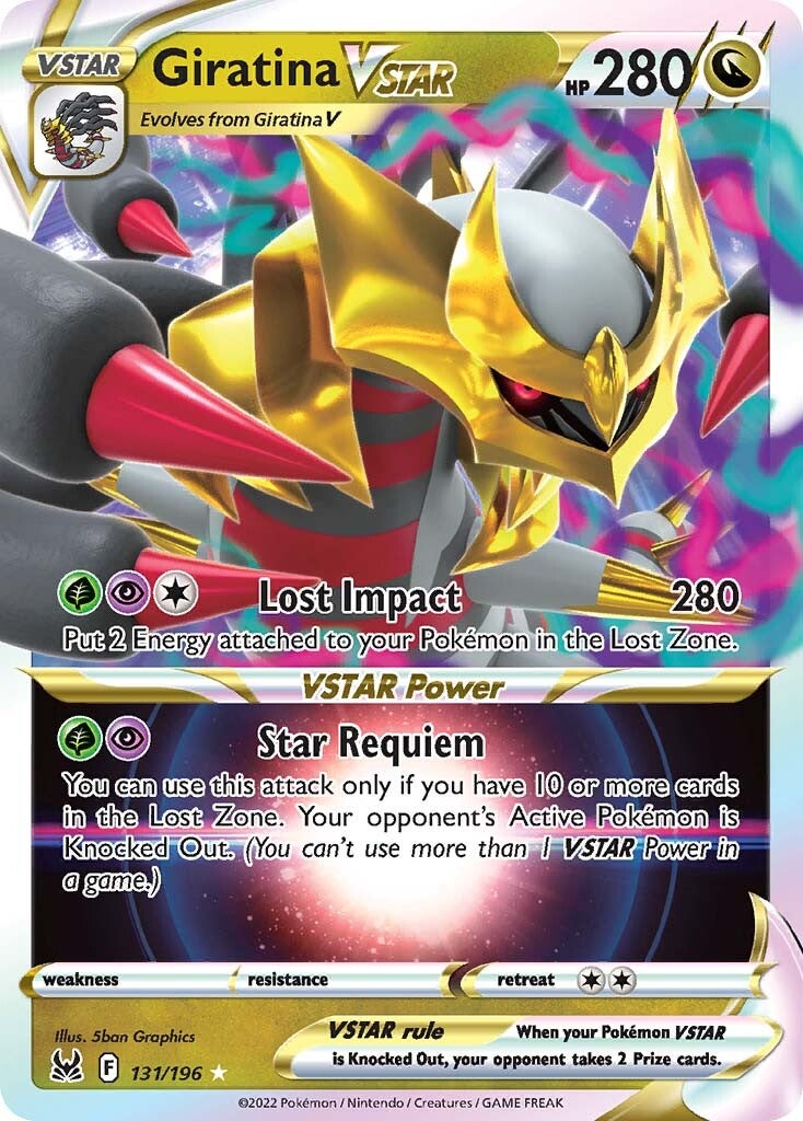 Giratina VSTAR (131/196) [Sword & Shield: Lost Origin] | Jomio and Rueliete's Cards and Comics
