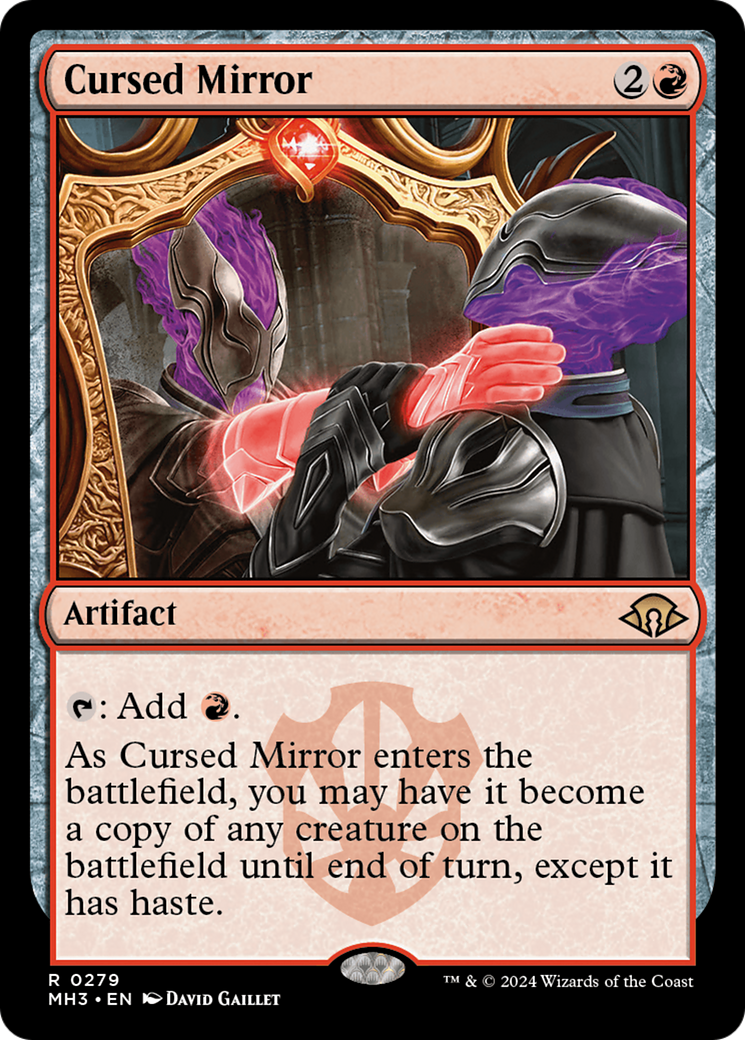 Cursed Mirror [Modern Horizons 3] | Jomio and Rueliete's Cards and Comics