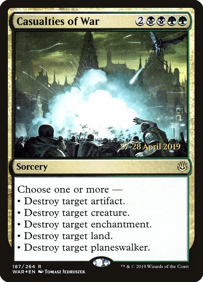 Casualties of War [War of the Spark Prerelease Promos] | Jomio and Rueliete's Cards and Comics