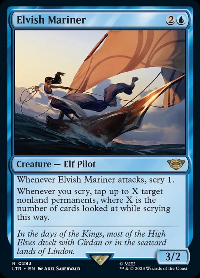 Elvish Mariner [The Lord of the Rings: Tales of Middle-Earth] | Jomio and Rueliete's Cards and Comics