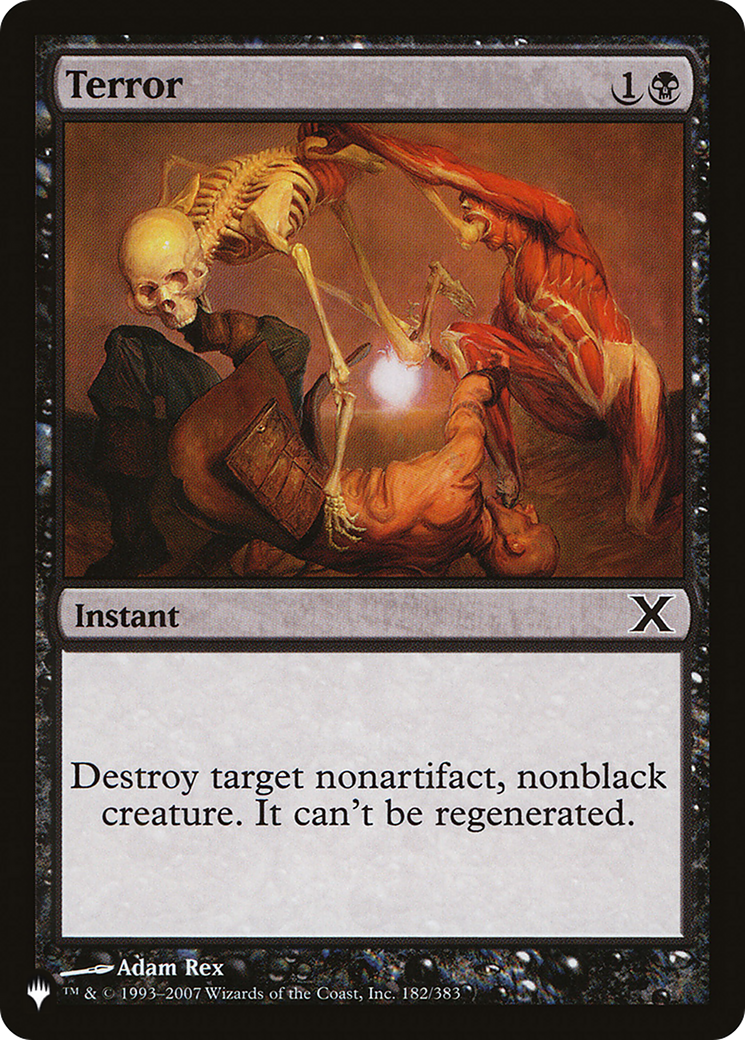 Terror [The List] | Jomio and Rueliete's Cards and Comics