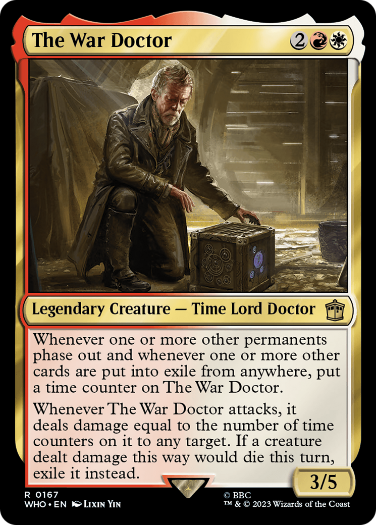 The War Doctor [Doctor Who] | Jomio and Rueliete's Cards and Comics