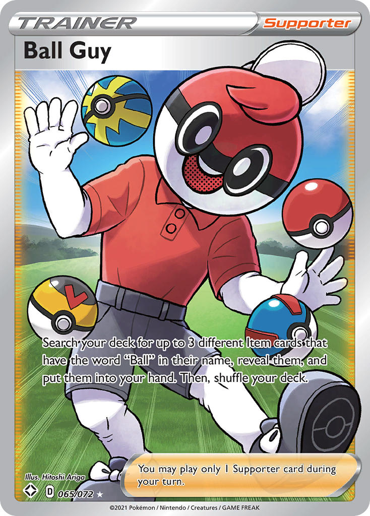 Ball Guy (065/072) [Sword & Shield: Shining Fates] | Jomio and Rueliete's Cards and Comics
