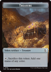 Angel (0003) // Treasure Double-Sided Token [Reality Fracture Tokens] | Jomio and Rueliete's Cards and Comics